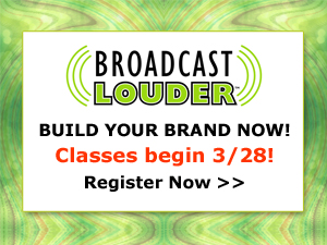 Broadcast Louder Free Marketing Webinar for creative entrepreneurs