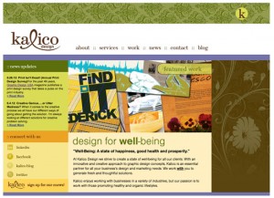 Kalico Design website screenshot