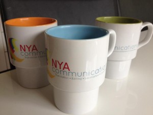 Branded Mugs - NYA Communications