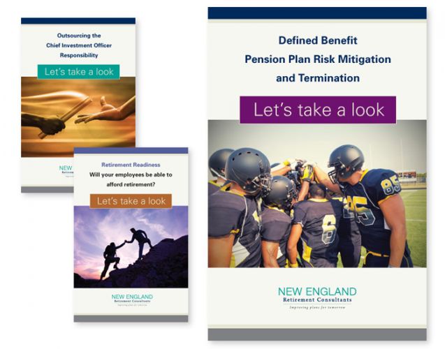 Brochure Series Design for New England Retirement Consultants