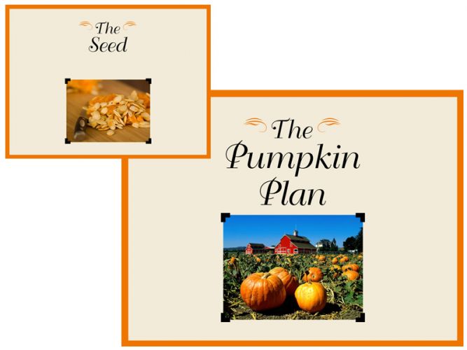 PowerPoint slidedeck for Mike Michalowicz's The Pumpkin Plan on Broadcast Louder webinar series.