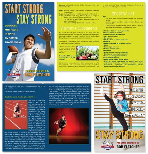 Start Strong, Stay Strong Youth Program by Rob Fletcher, ANGT - Manual Design by Susan Newman