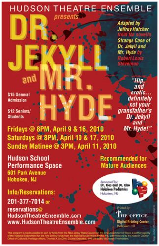 Dr. Jekyll and Mr. Hyde poster design