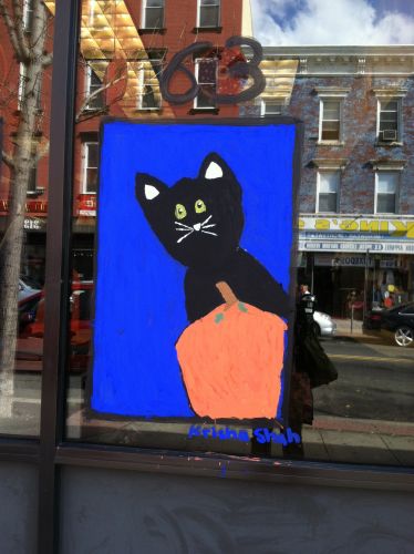 jersey-city-heights-halloween-paintings-2015-cat