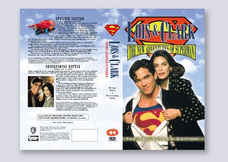Superman TV DVD series packaging