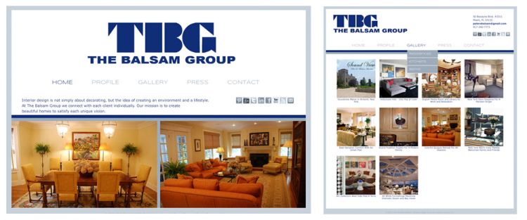 Balsam Group, interior designers in New York and Florida