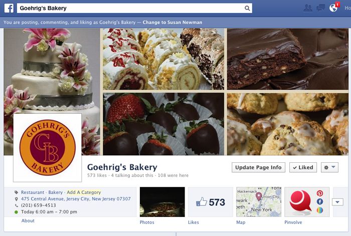 Goehrig's Bakery on Facebook