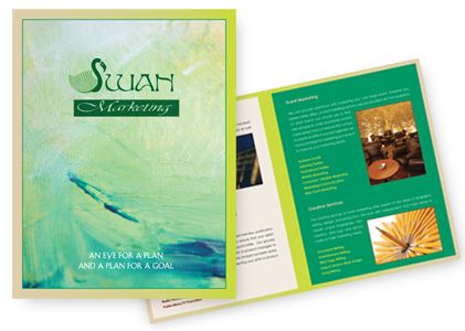 Swan Marketing brochure design