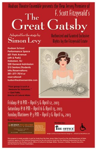 Great Gatsby poster design