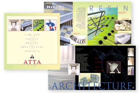 Atta, Inc. Brochure Design for products