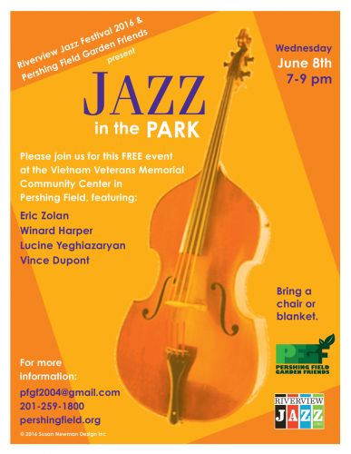 Jazz in the Park - Pershing Field event - Jazz Fest Week 2016