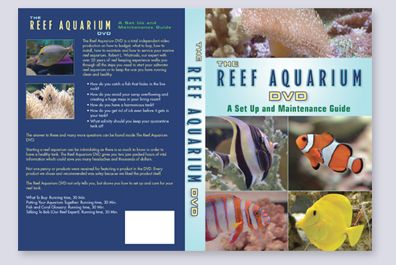 Reef Aquarium DVD package design