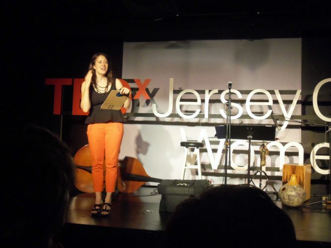 Caley Vickerman of TEDx Jersey City.