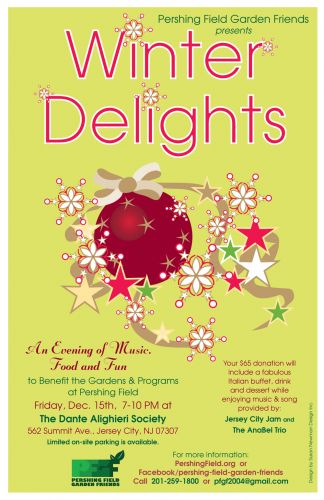Winter Delights, Holiday Fundraiser for Pershing Field Garden Friends