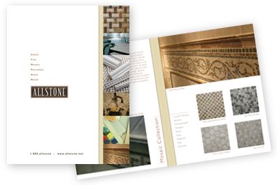 Allstone brochure design