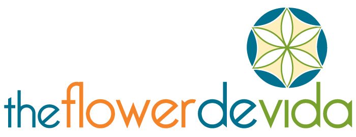 The Flower De Vida logo design