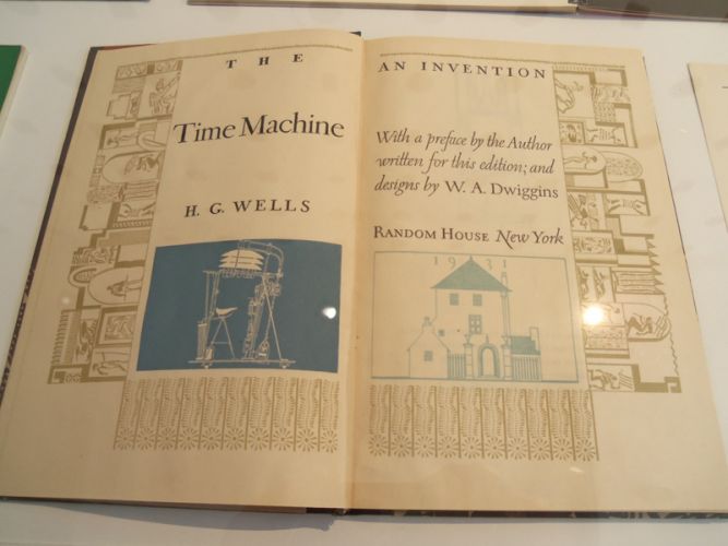 time machine - h.g. wells at AIGA