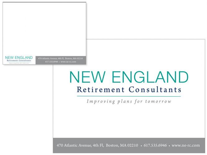 PowerPoint design for New England Retirement Consultants of Boston, MA.