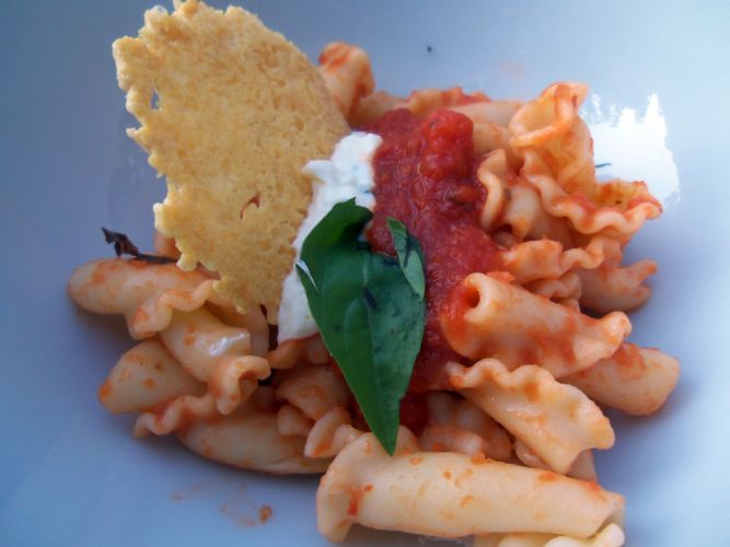Pasta dish (first course) at 