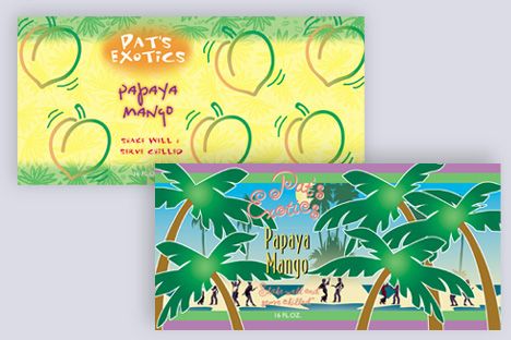 Pat's Exotics - Package Design