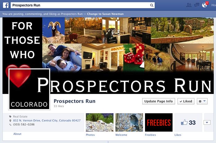 Prospectors Run on Facebook