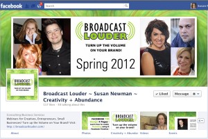 Broadcast Louder Facebook Timeline Design