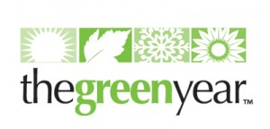 the green year logo