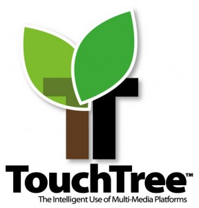 TouchTree logo design
