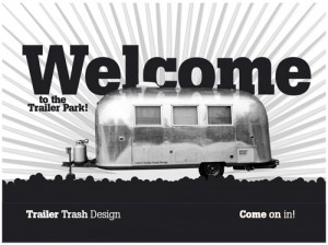 Trailer Trash Design - homepage