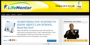 e life mentor web page