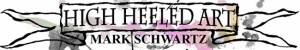 High Heeled Art - Branding logo - Mark Schwartz