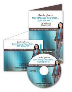 Conner Coaching CD Packaging - Get out of Debt