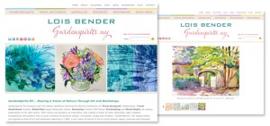 Lois Bender - Gardenspirits NY branding and web design
