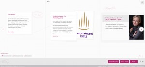 JK Rowling website design - Branded Authors