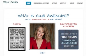 Empowering awesome - Misti Patrella website