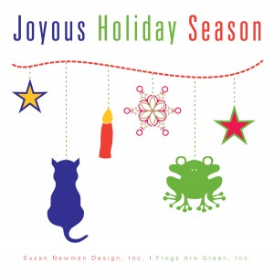 Holiday Card 2015 designed by Susan Newman Design