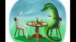 This is the cover art for the album Etiquette by the artist Casiotone for the Painfully Alone. The cover art copyright is believed to belong to the label, Tomlab /, or the graphic artist(s).