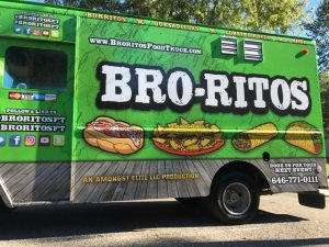 Bro-Ritos after food truck branding design.